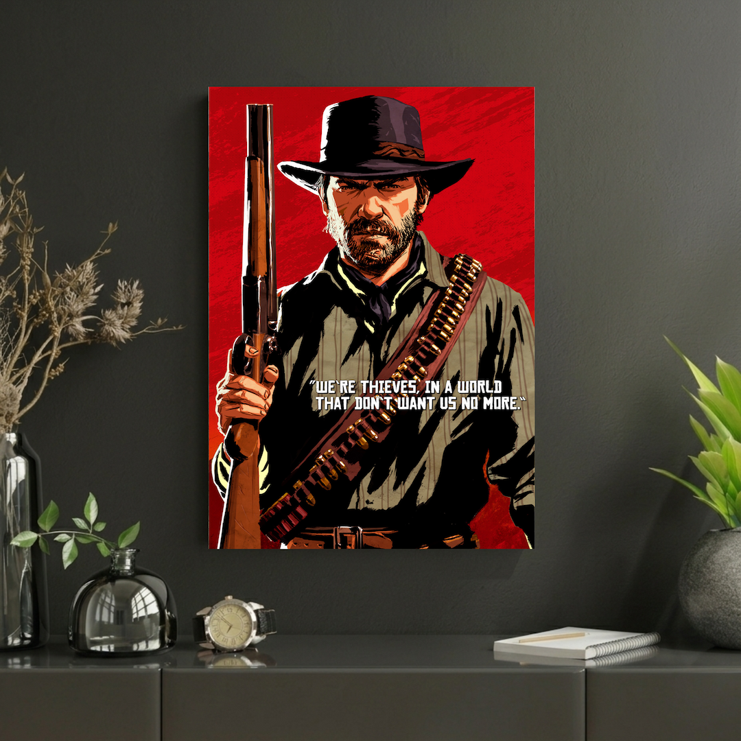 Arthur Morgan | Red Dead Redemption 2  | Video Game | Poster