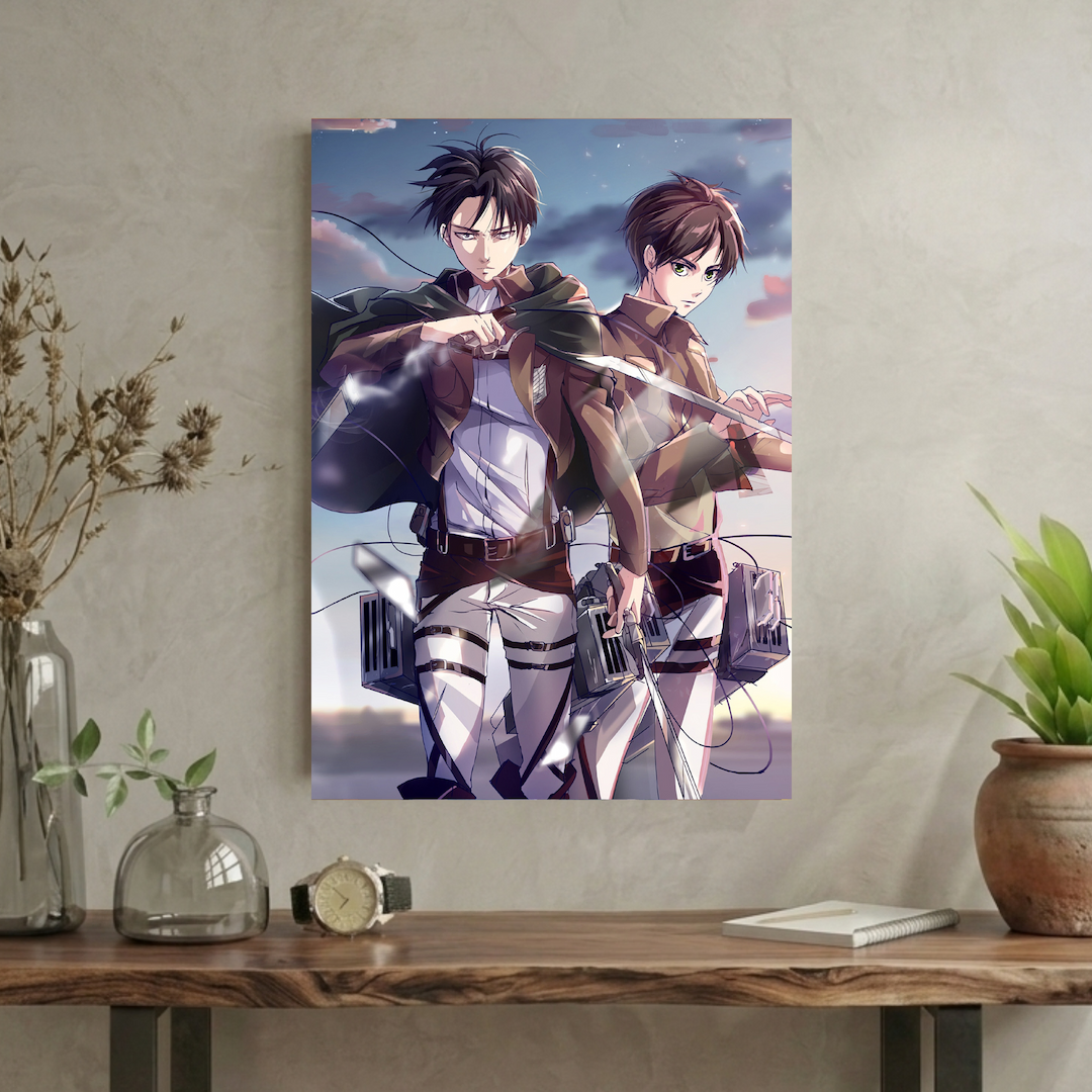 Attack on Titan | The Final Showdown | Anime Art Poster