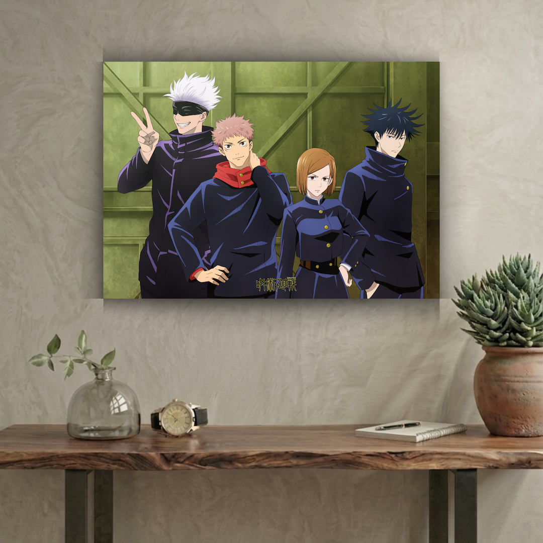 Jujutsu Kaisen | Tokyo Jujutsu High | Anime Group Art Poster