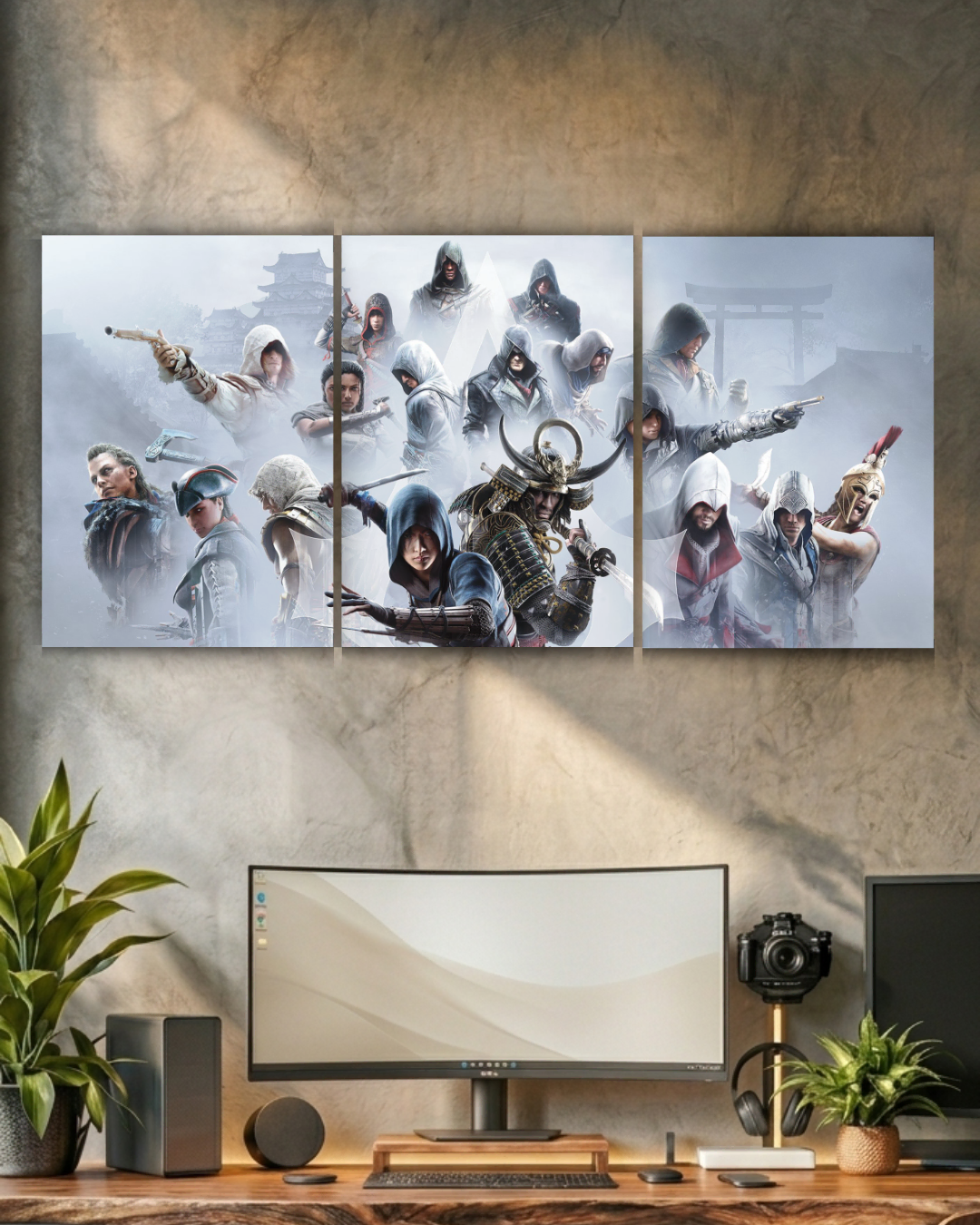 Assassin’s Creed | Split Poster | 3 Panel Set