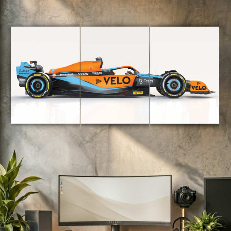 McLaren MCL36 | F1 | Split Poster | 3 Panel Set #2