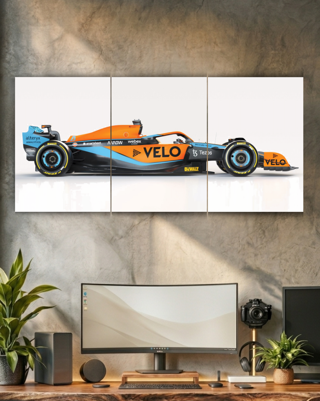 McLaren MCL36 | F1 | Split Poster | 3 Panel Set #2