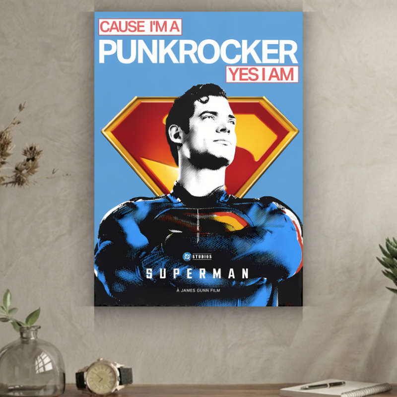 Punkrocker | Superman | DC | Art Poster