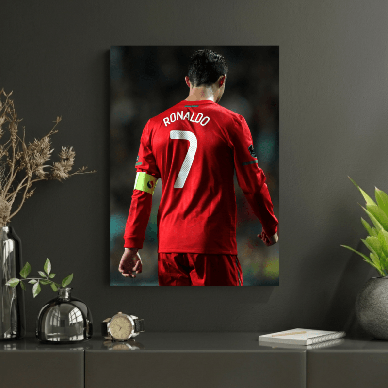 Cristiano Ronaldo | Number 7 | Football | Poster #