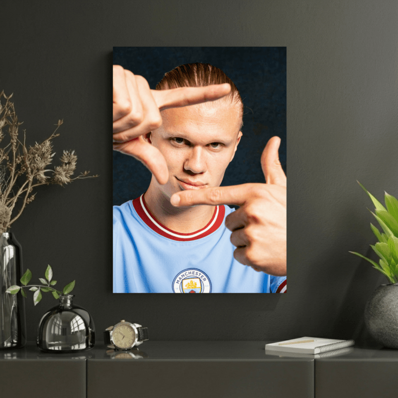 Erling Haaland | Manchester City F.C. | Art Poster