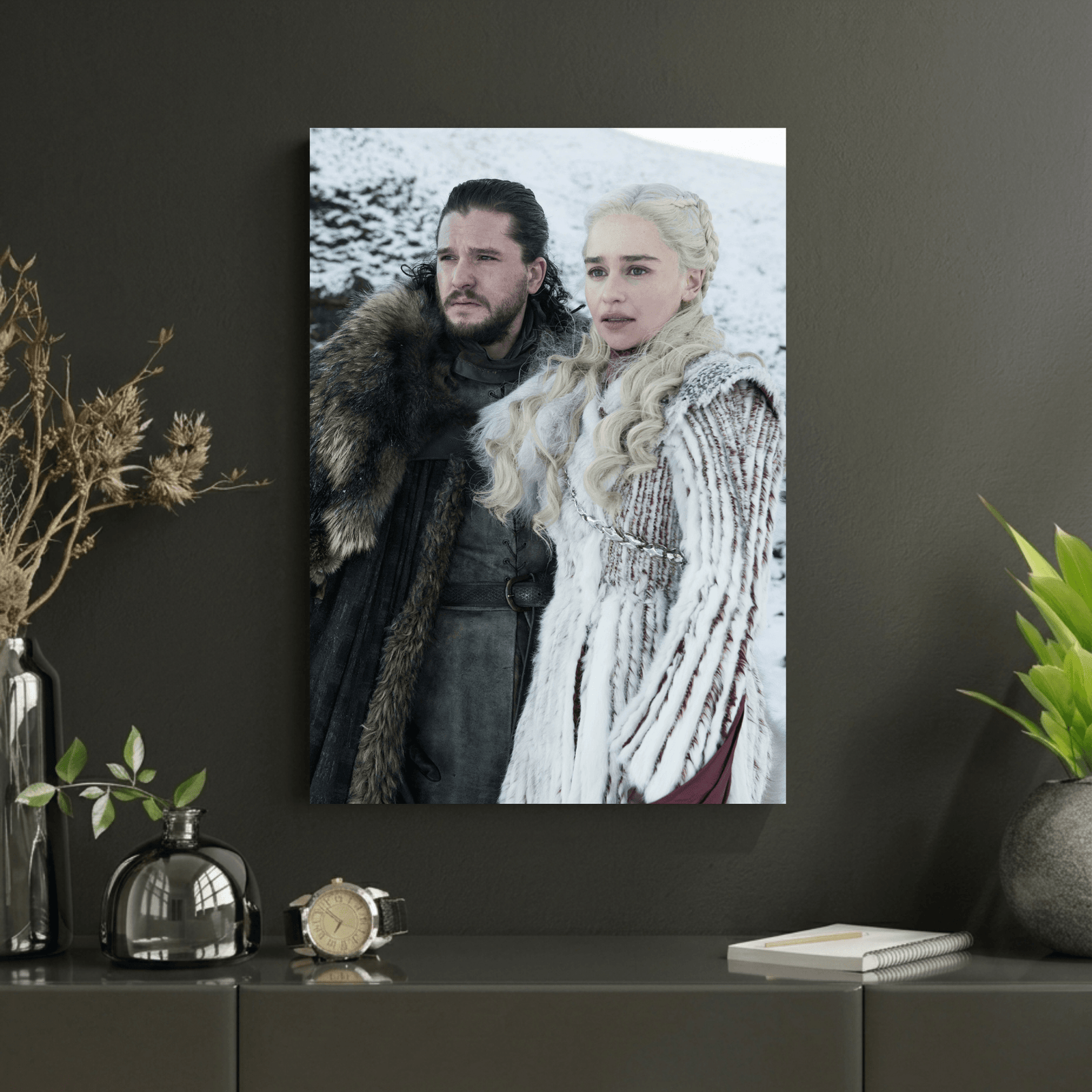 Jon & Daenerys | GOT | TV Series | Poster