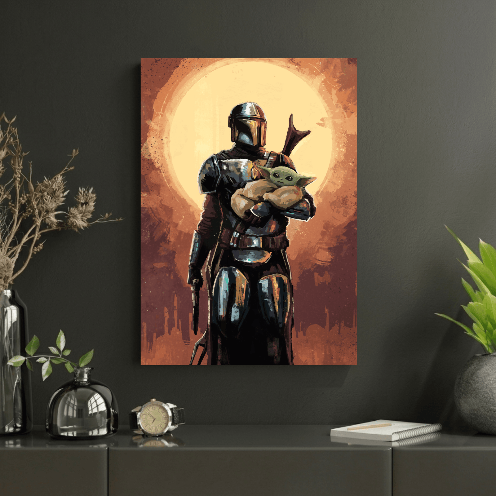 Mando and Baby Yoda | TV Series | Poster