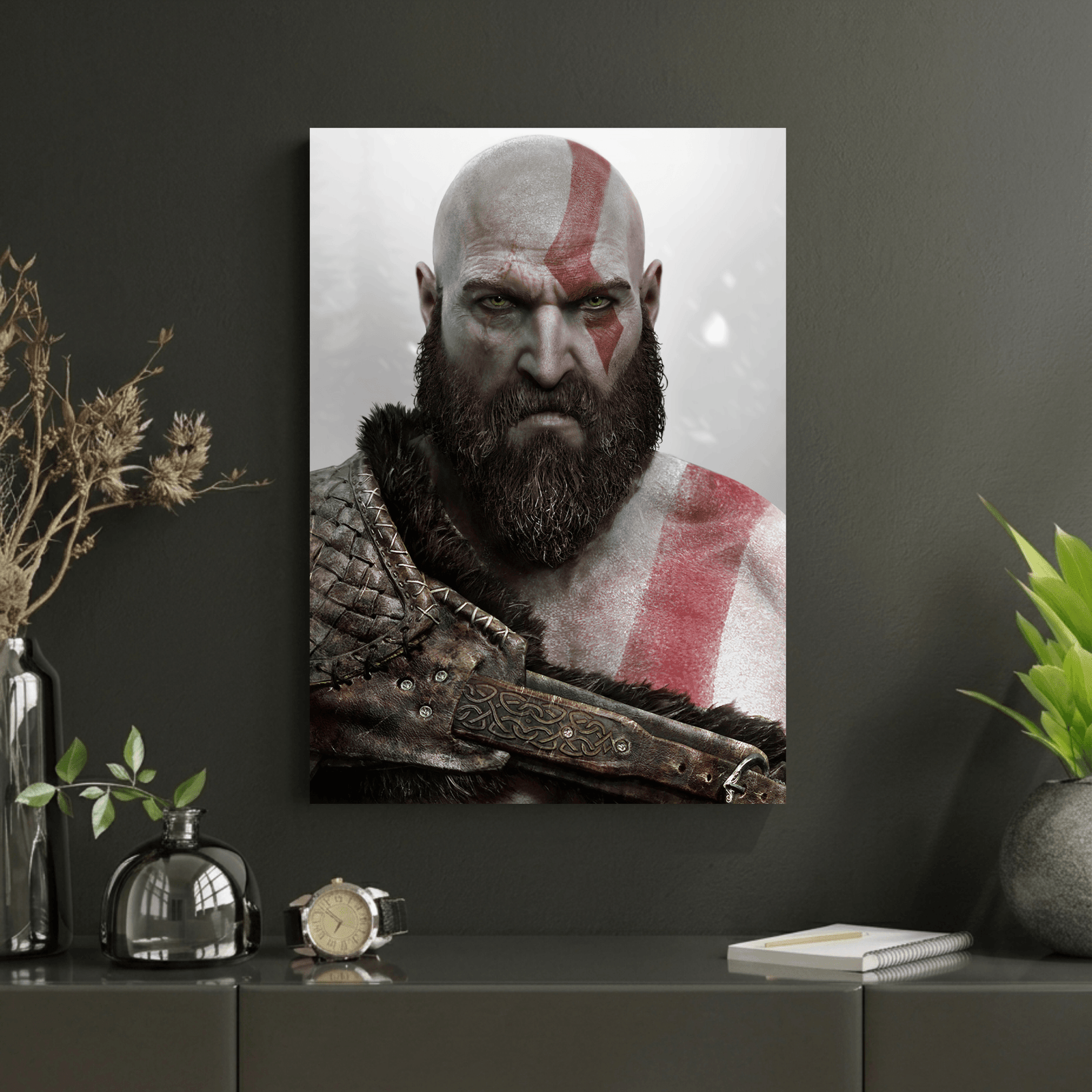 Kratos | God of War Ragnarök | Video Game | Poster