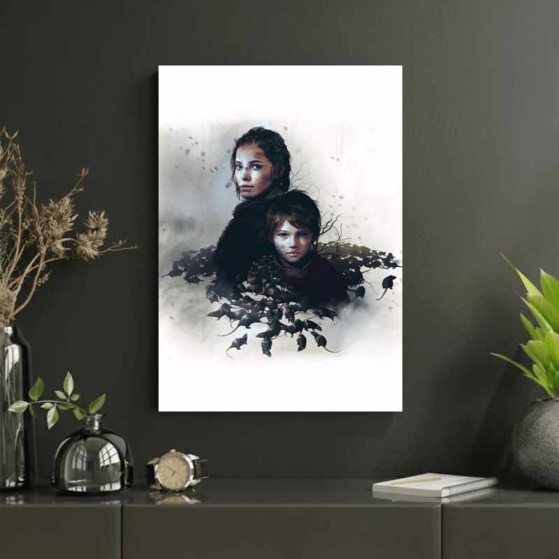Amicia & Hugo de Rune | A Plague Tale: Requiem | Video Game | Poster