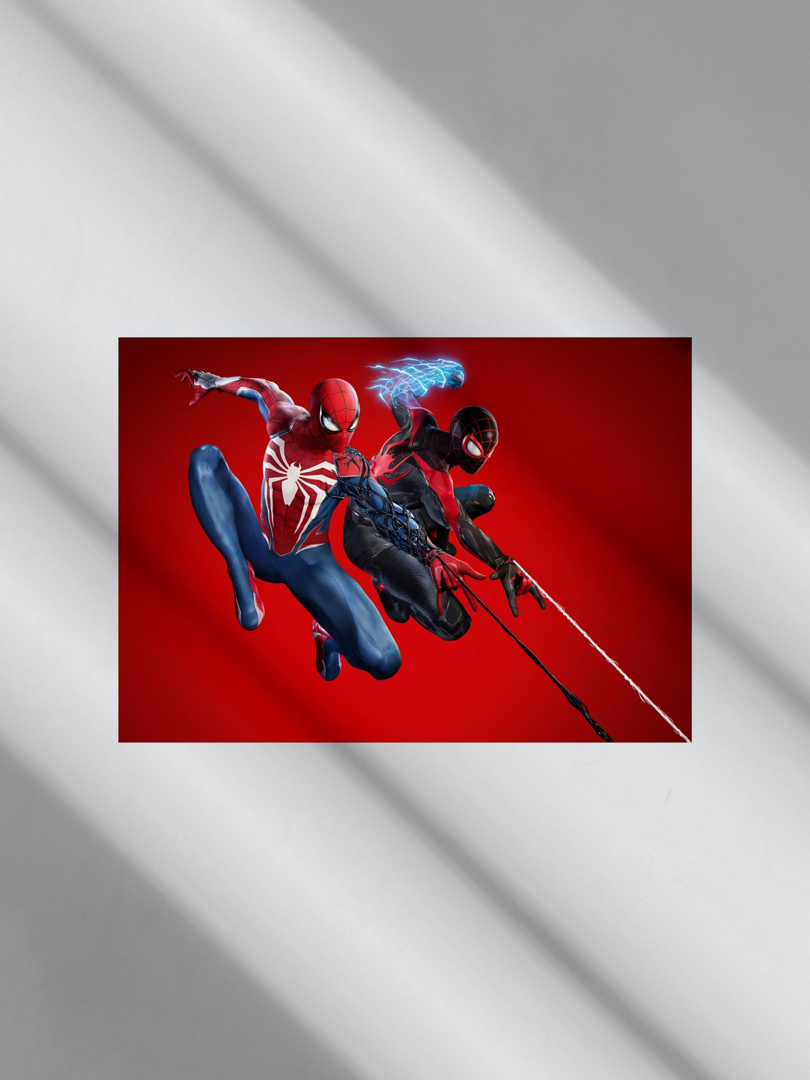 Peter Parker & Miles Morales | Marvel's Spider-Man 2 Video Game Poster