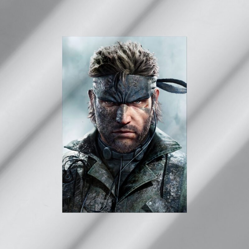 Snake | Metal Gear Solid Delta Snake Eater | Video Game | Poster