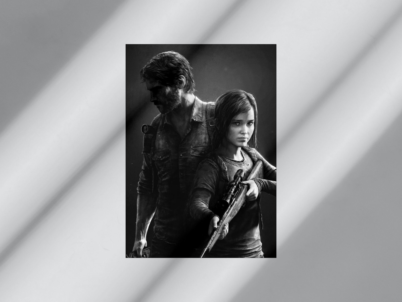Ellie & Joel | The Last of Us Part I Video Game Poster