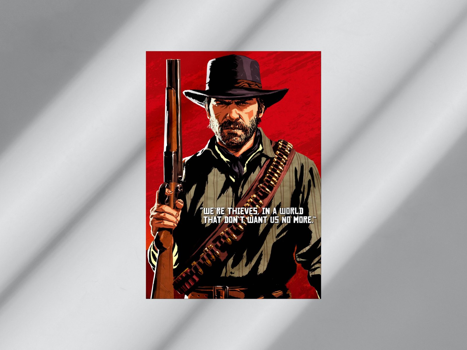 Arthur Morgan | Red Dead Redemption 2  | Video Game | Poster
