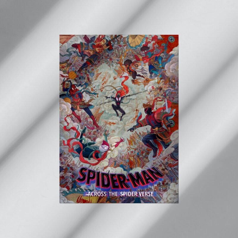 Spider-Man: Across the Spider-Verse Movie Art Poster