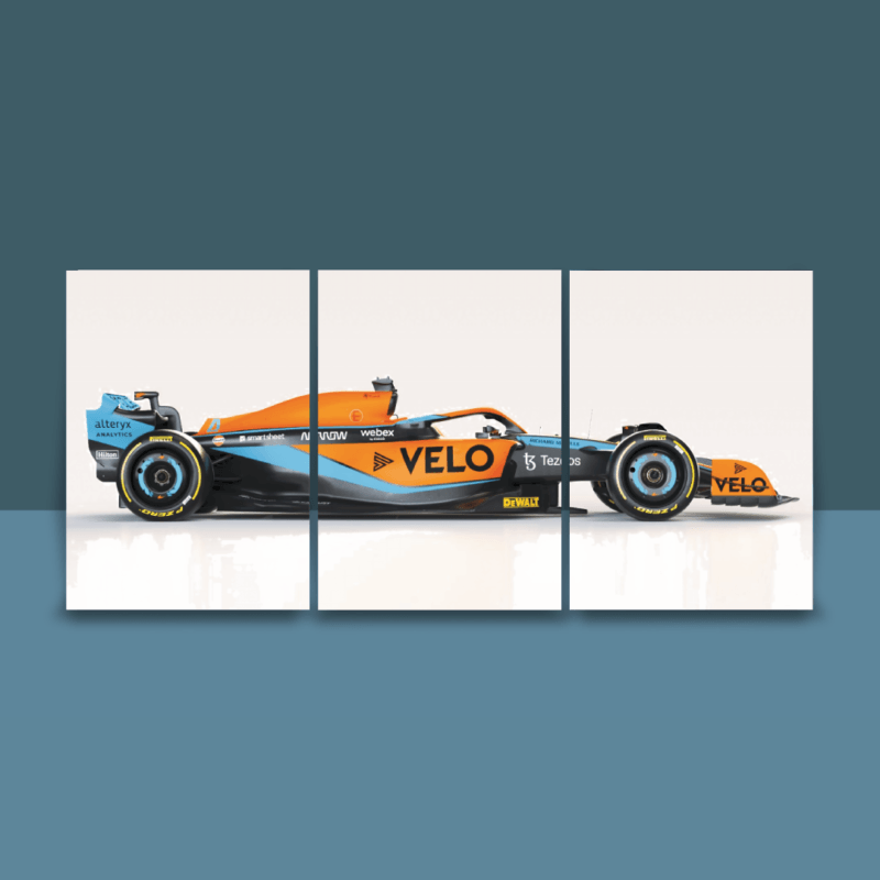 McLaren MCL36 | F1 | Split Poster | 3 Panel Set #2