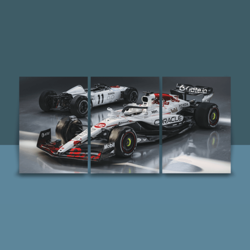 Red Bull Racing | F1 | Split Poster | 3 Panel Set