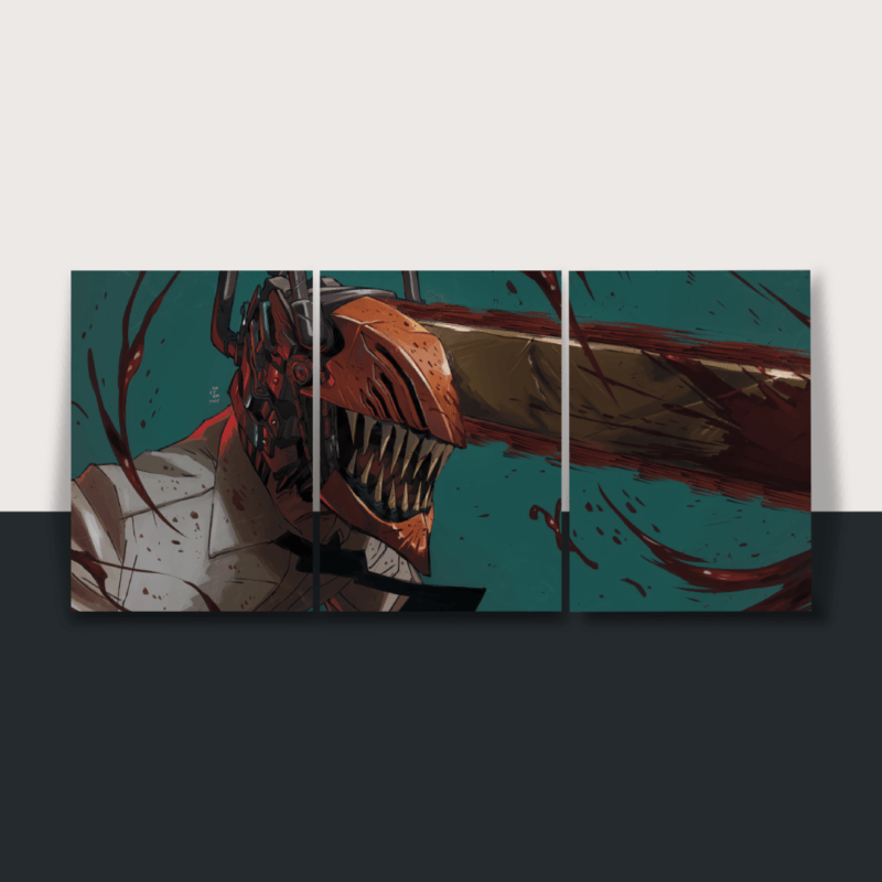 Chainsaw Man | Split Poster | 3 Panel Set