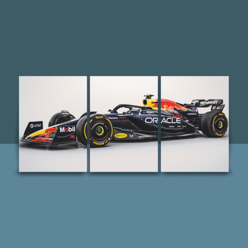 Red Bull Racing RB20 | F1 | Split Poster | 3 Panel Set