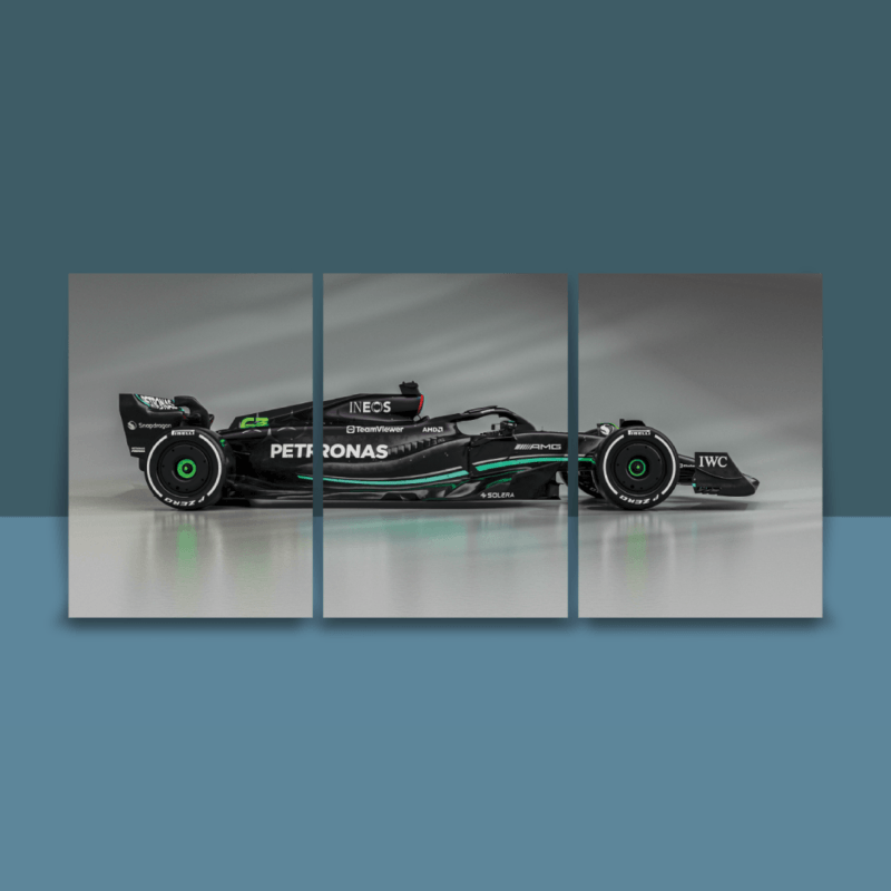 Mercedes-AMG F1 W15 | Split Poster | 3 Panel Set