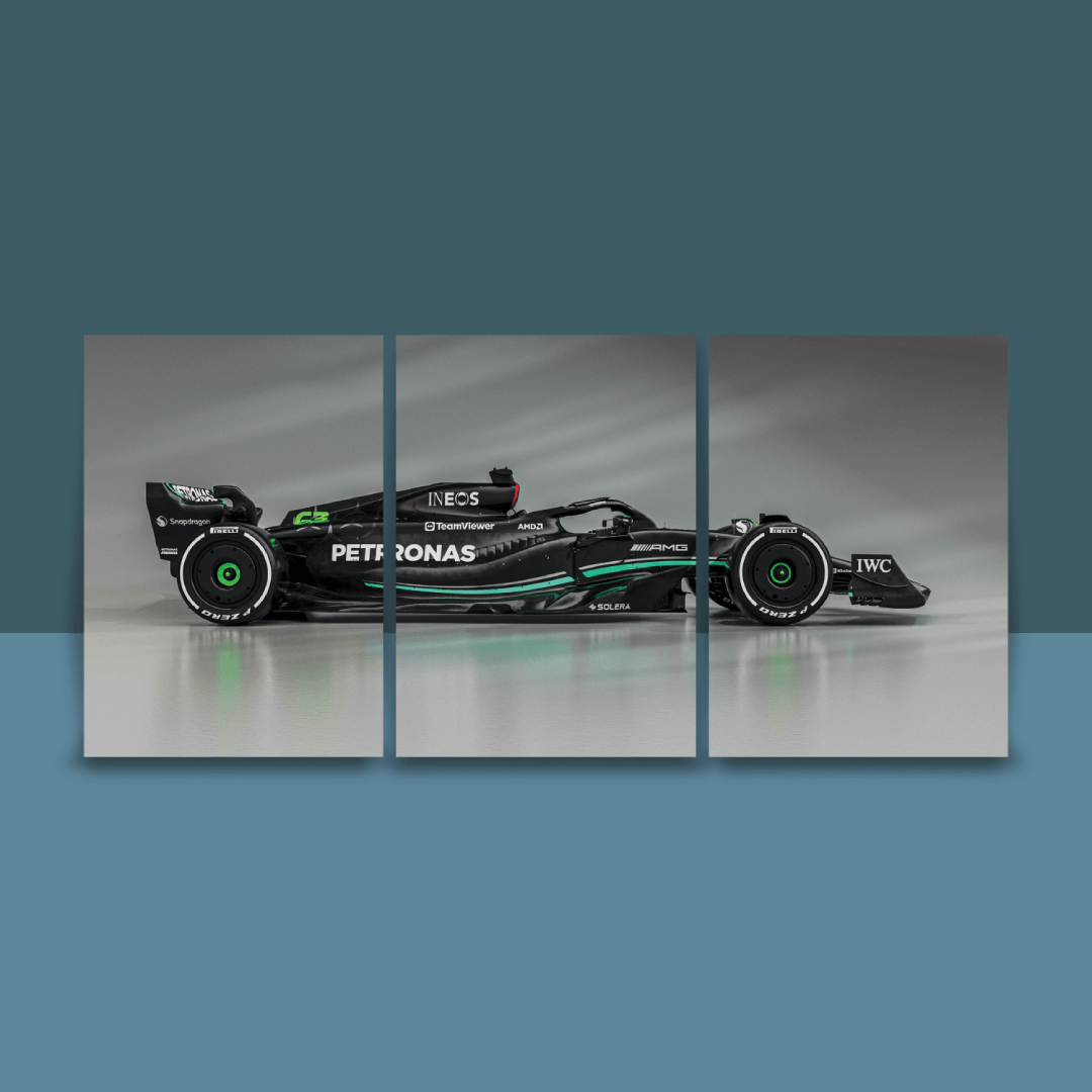 Mercedes-AMG F1 W15 | Split Poster | 3 Panel Set