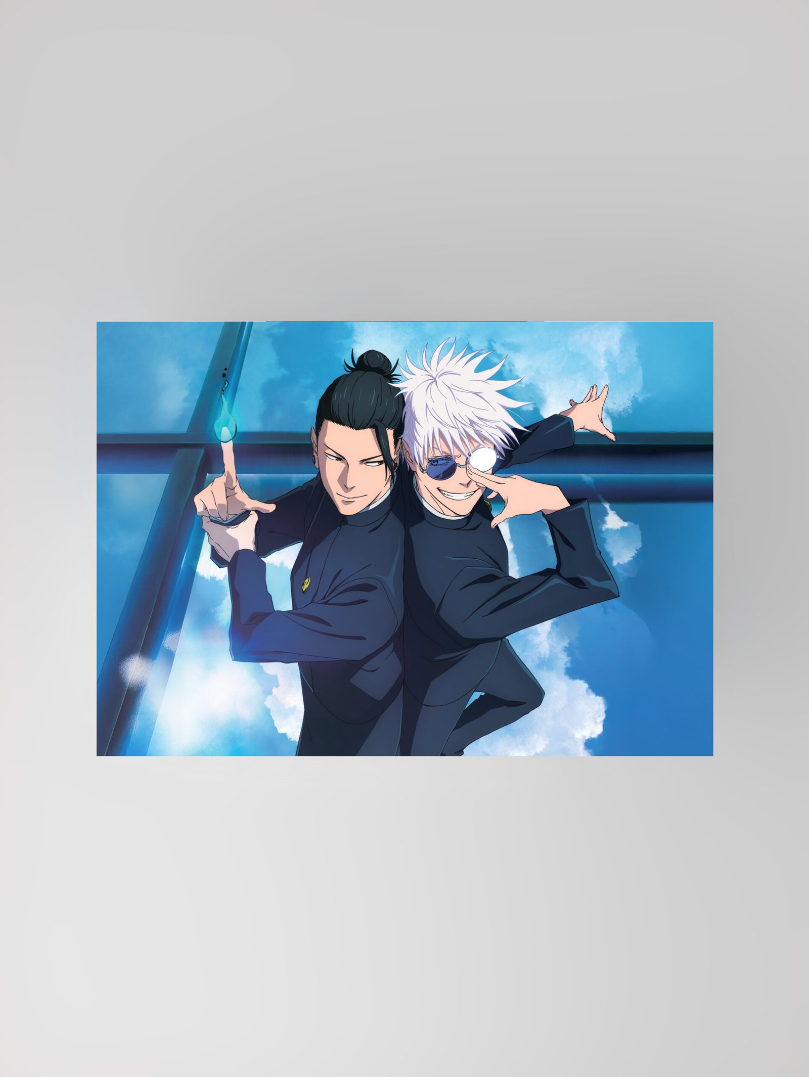 Satoru Gojo & Suguru Geto | The Strongest Duo | Anime Art Poster