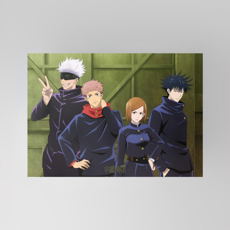 Jujutsu Kaisen | Tokyo Jujutsu High | Anime Group Art Poster