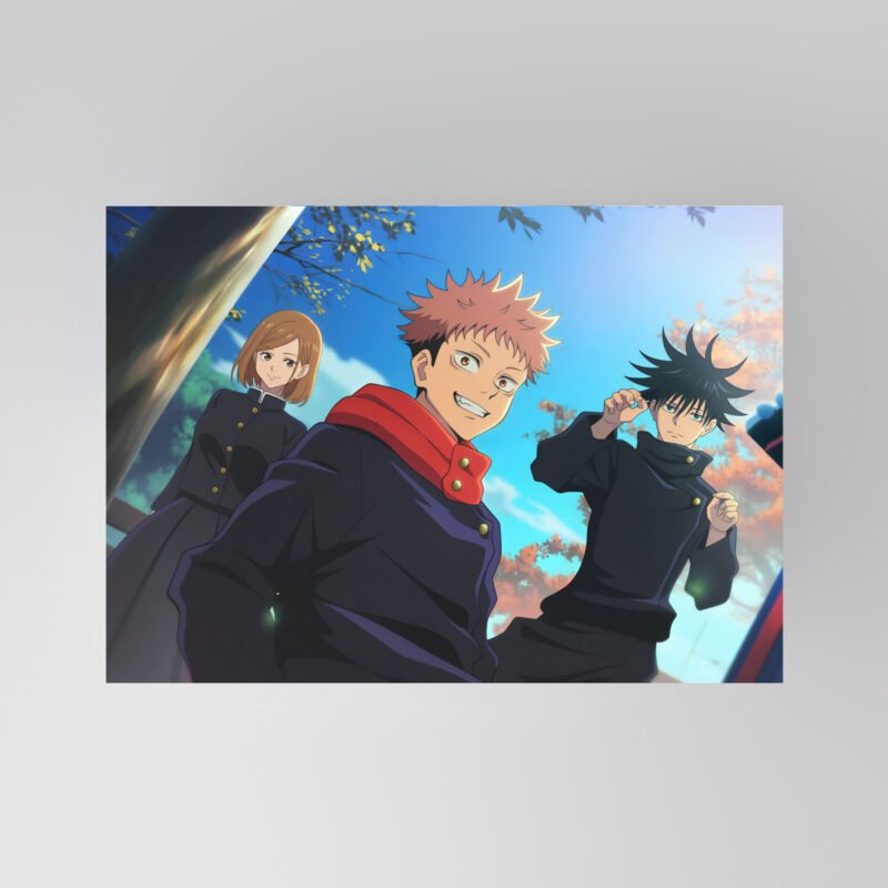 Jujutsu Kaisen | First-Year Sunny Days | Anime Art Poster