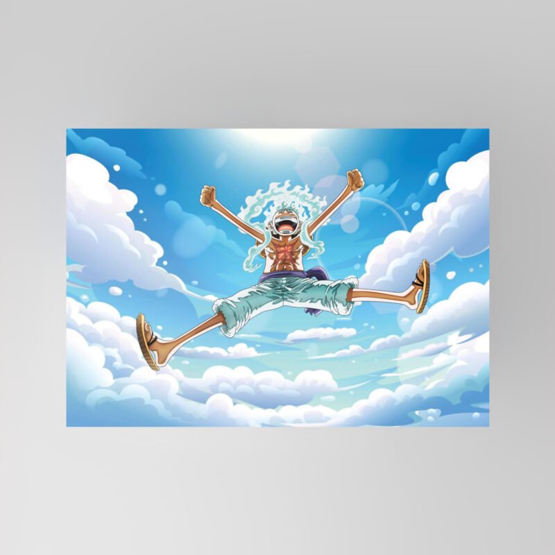 Monkey D. Luffy | The Warrior of Liberation | Gear 5 Art Poster