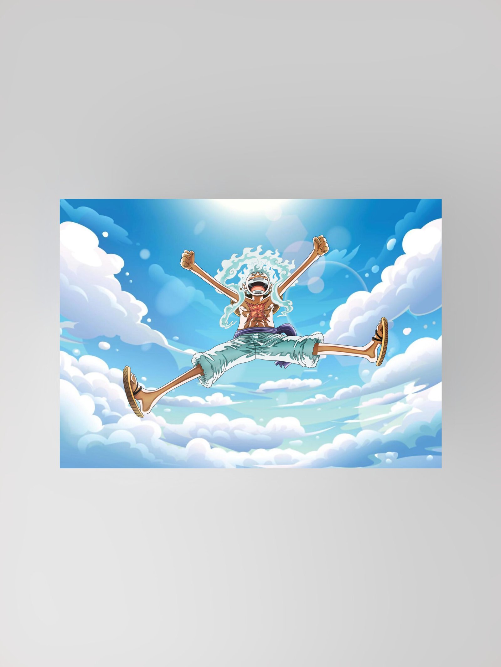 Monkey D. Luffy | The Warrior of Liberation | Gear 5 Art Poster