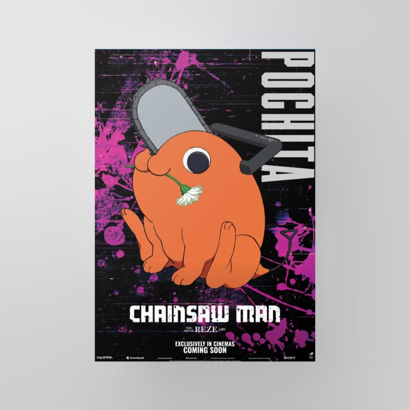 Pochita | Chainsaw Man | Movie Art Poster