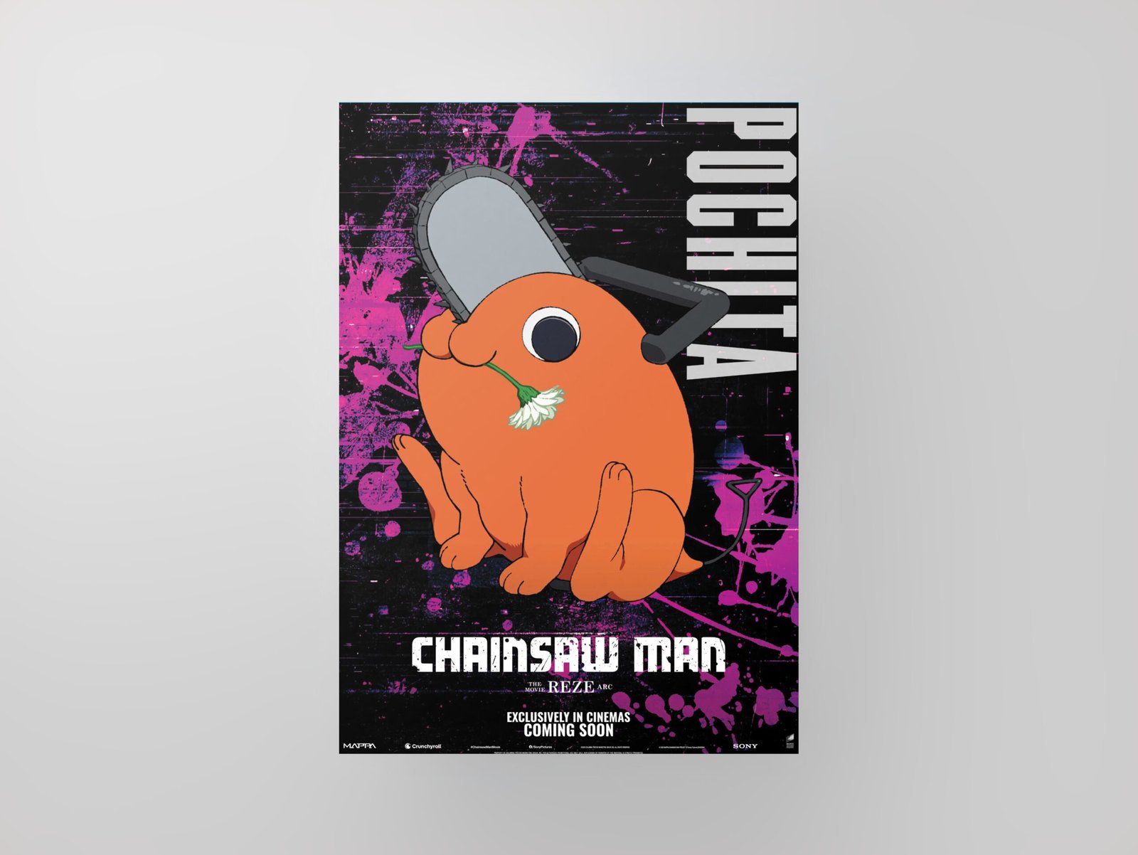 Pochita | Chainsaw Man | Movie Art Poster