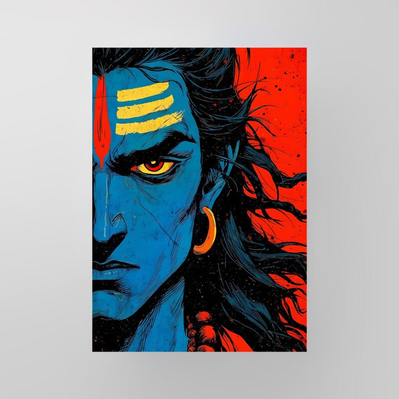 Lord Shiva | Devotional |Art Poster