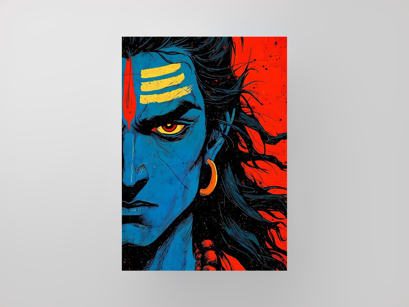 Lord Shiva | Devotional |Art Poster