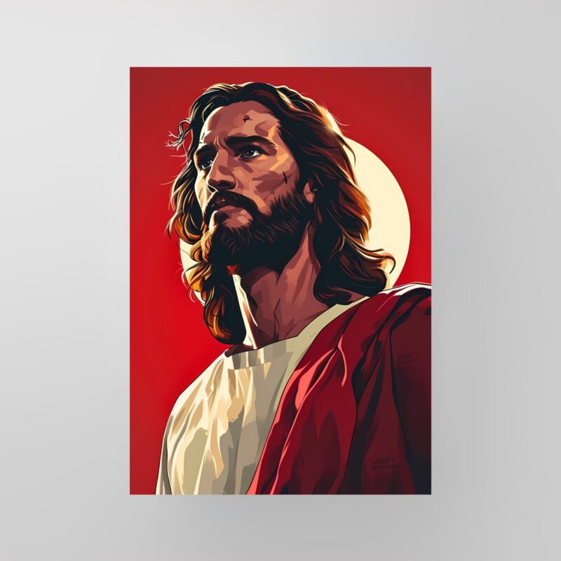 Jesus Christ | The Compassionate Savior | Art Poster