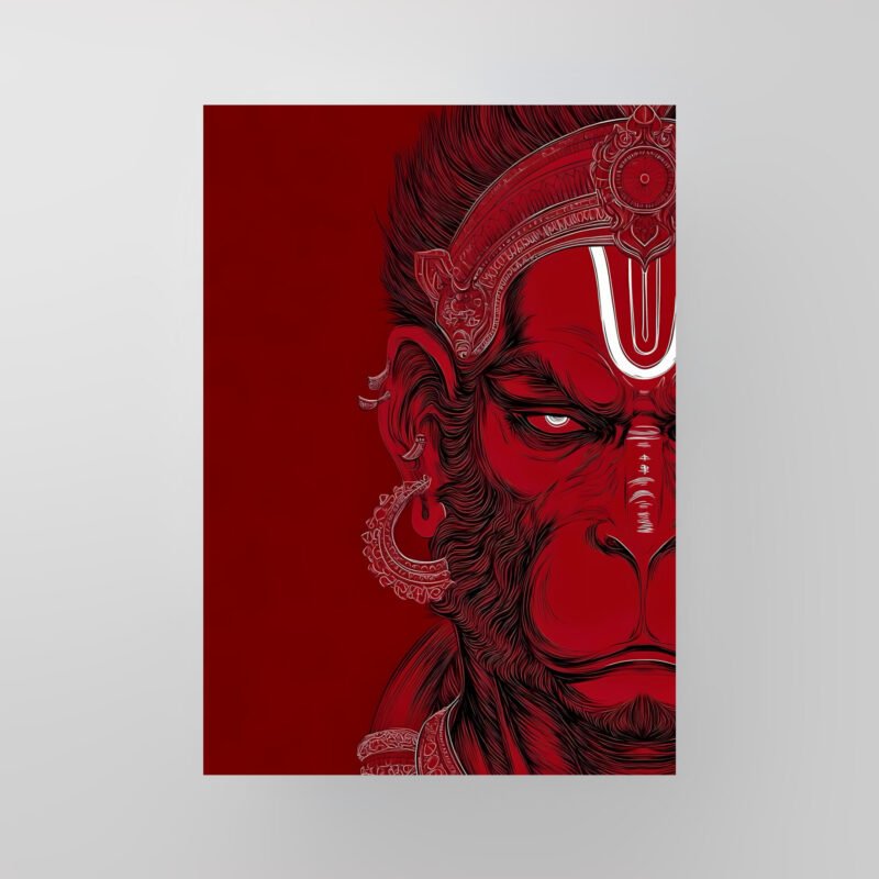 Hanuman | The Divine Protector | Art Poster