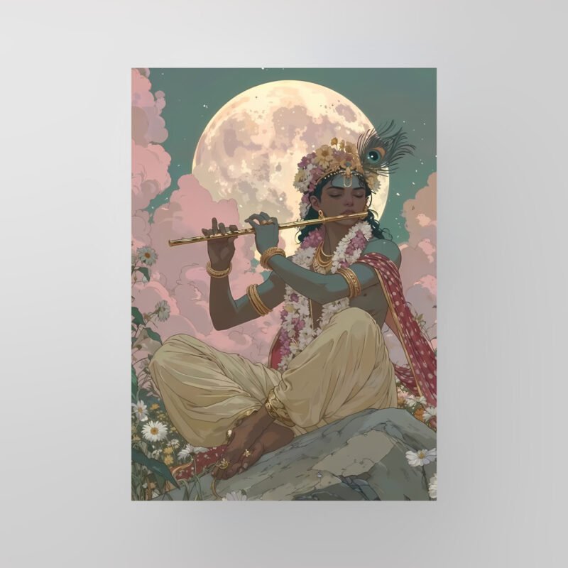 Lord Krishna | Art Poster
