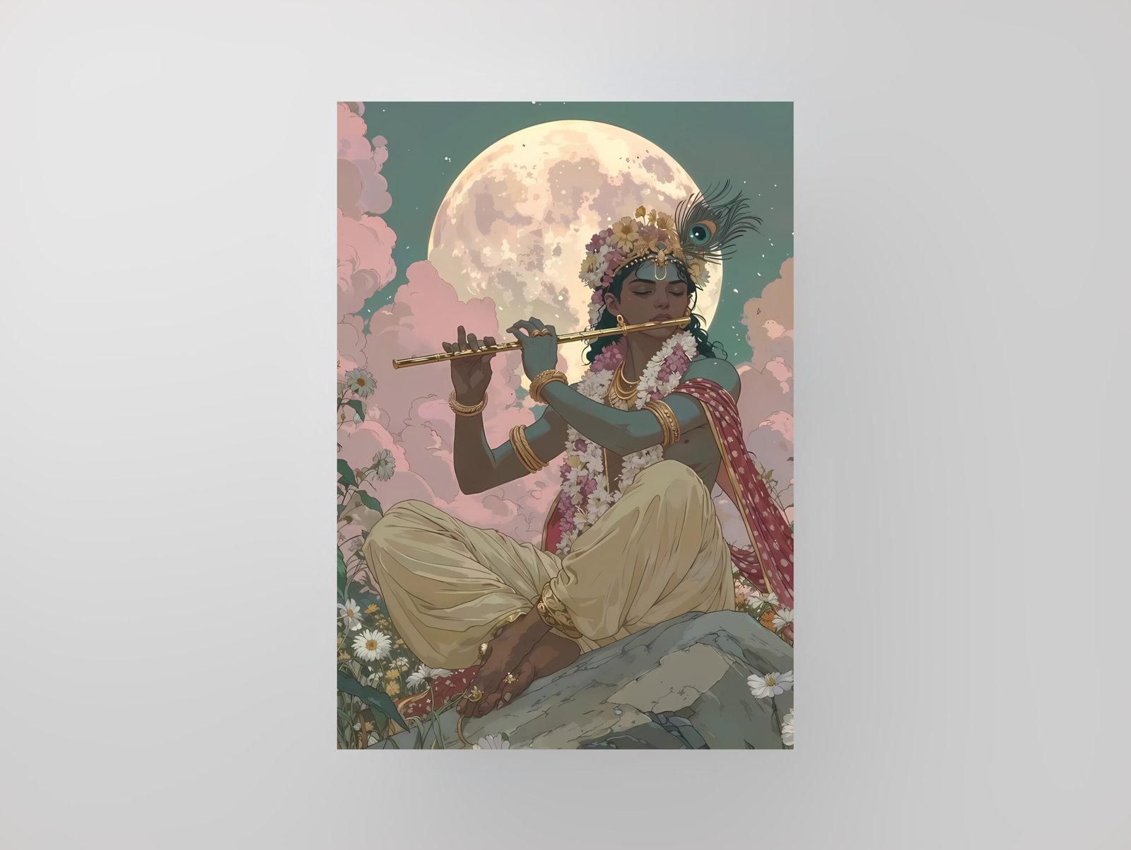 Lord Krishna | Art Poster
