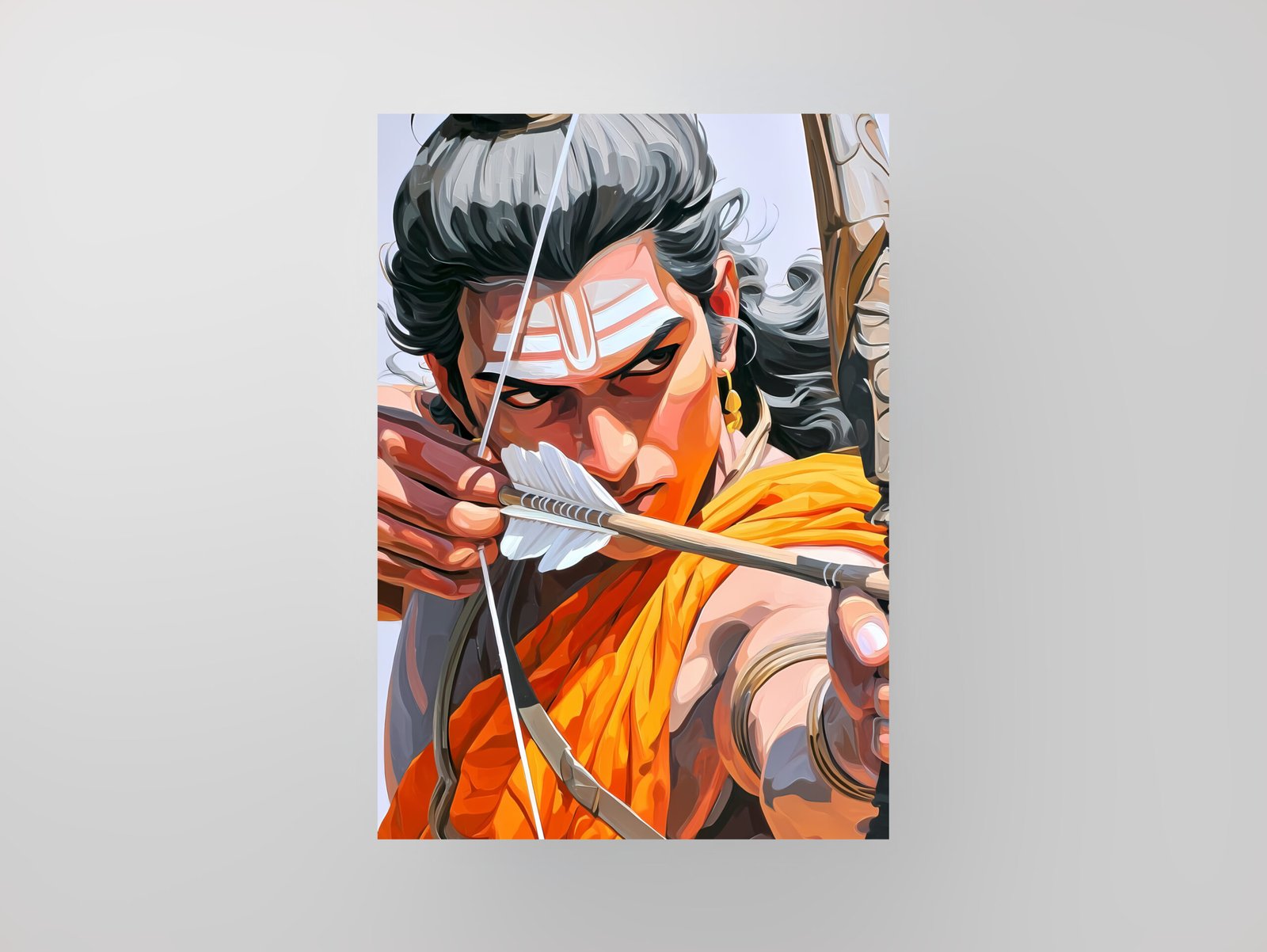 Lord Rama | Warrior of Dharma | Art Poster