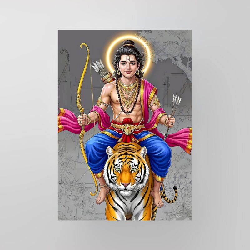 Lord Ayyappan  | Sabarimala Art Poster