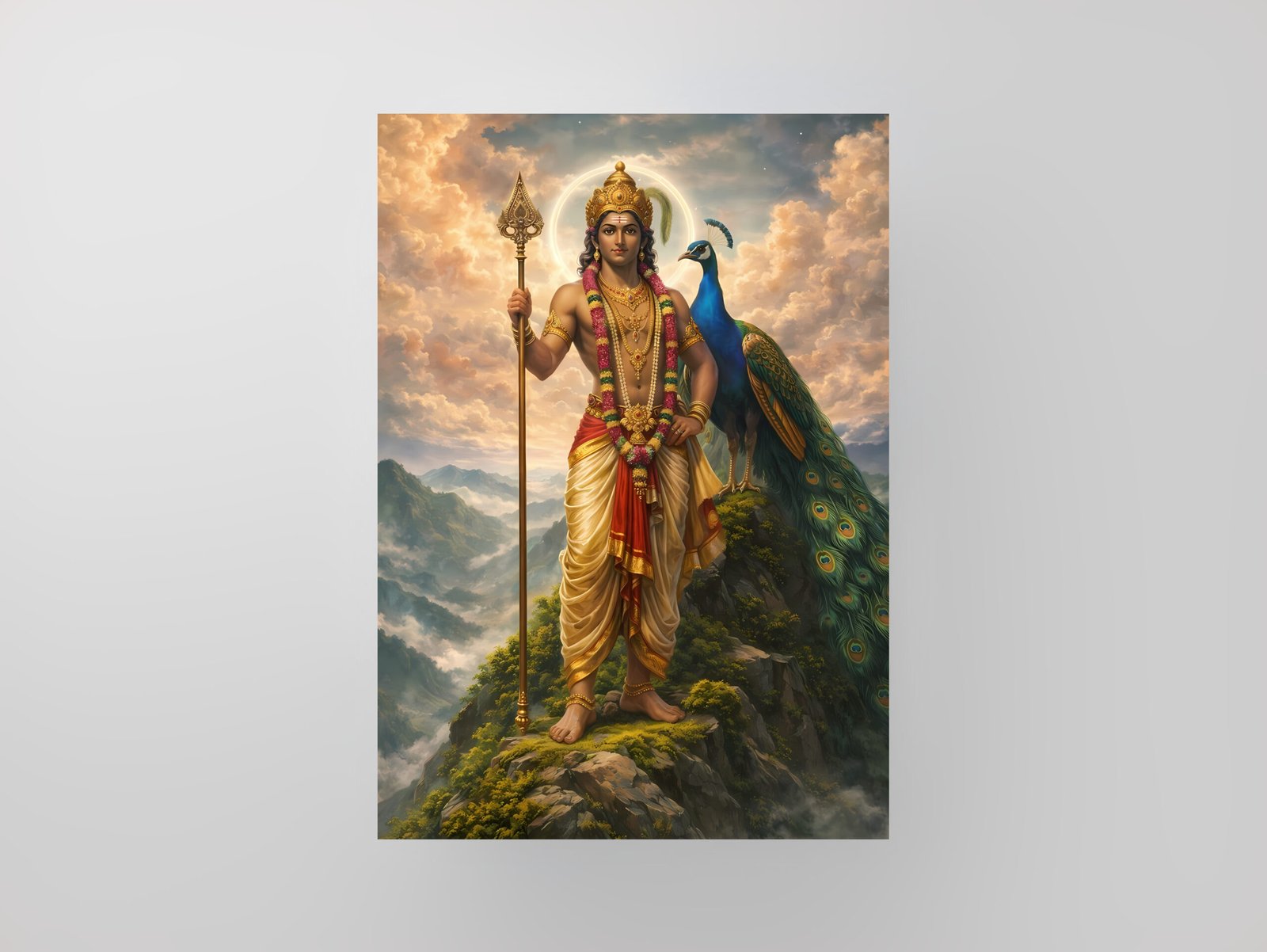 Kartikeya | Murugan | Devotional Art Poster