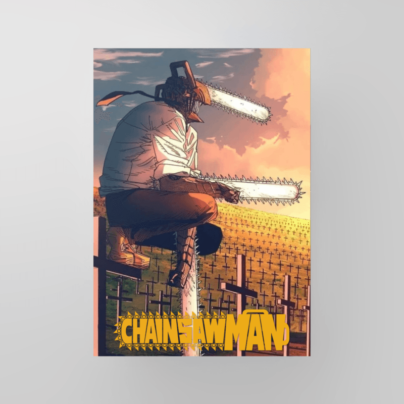 Chainsaw Man | Denji | Graveyard Art Poster