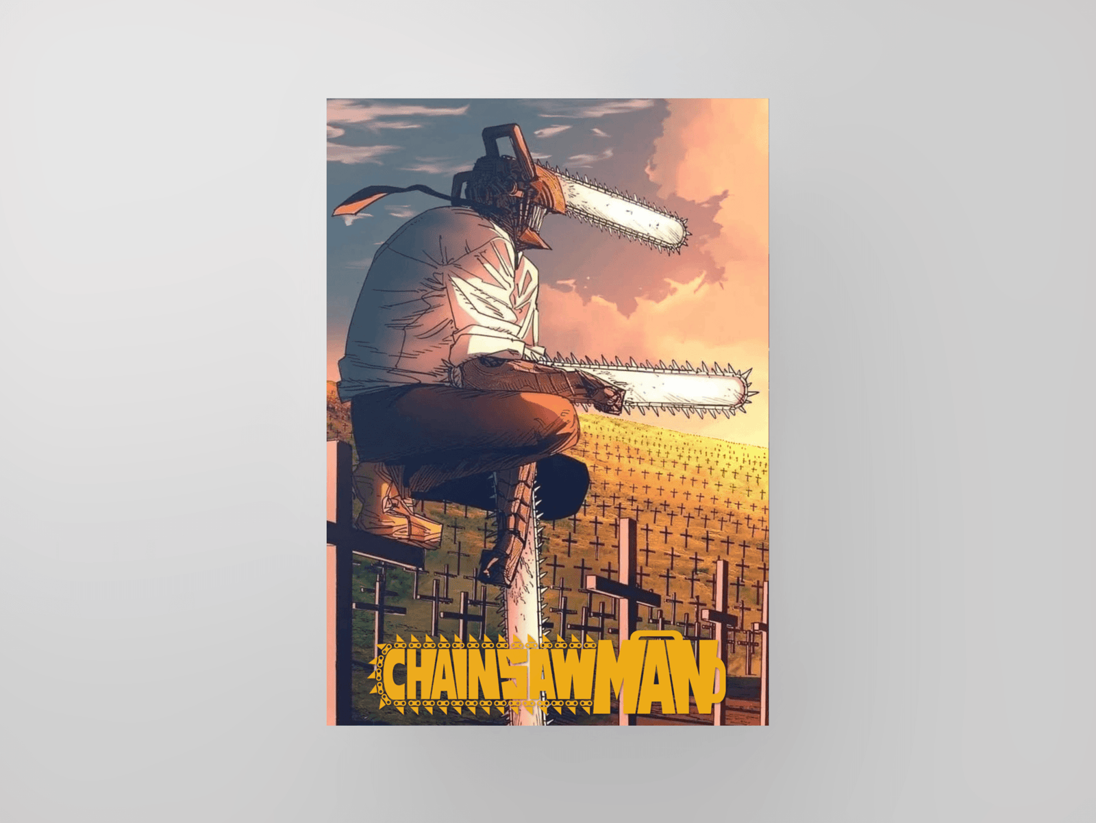 Chainsaw Man | Denji | Graveyard Art Poster