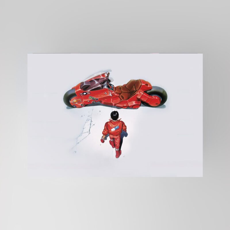 Akira | The Iconic Departure | Anime Art Poster