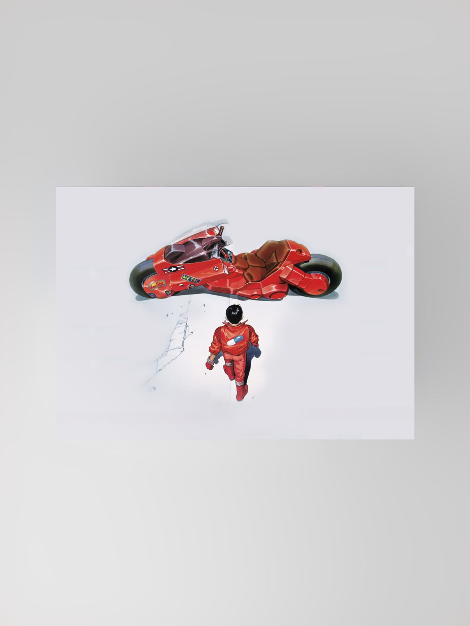 Akira | The Iconic Departure | Anime Art Poster