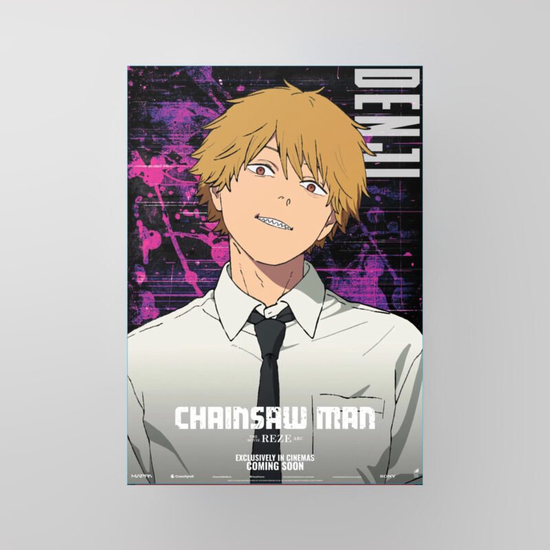 Denji | Chainsaw Man | Reze Arc |Movie Art Poster