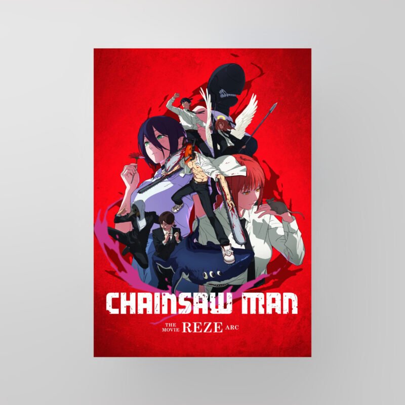 Chainsaw Man: Reze Arc | Anime Movie | Art Poster