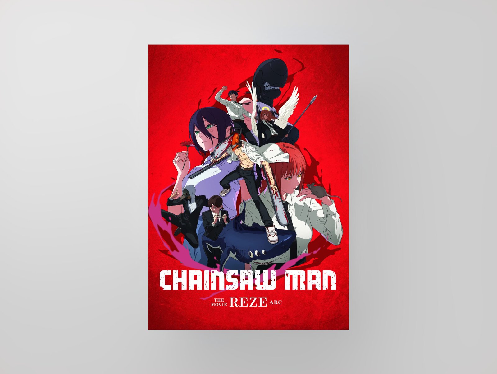 Chainsaw Man: Reze Arc | Anime Movie | Art Poster