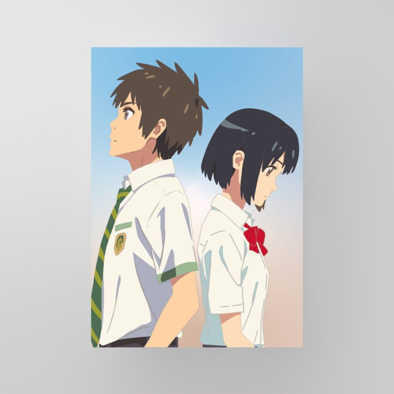 Taki & Mitsuha | Your Name | Art Poster