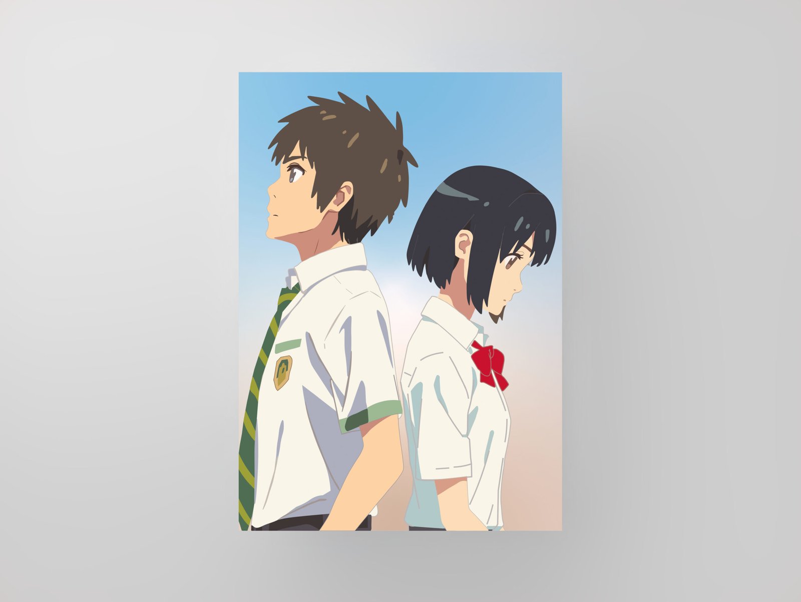 Taki & Mitsuha | Your Name | Art Poster