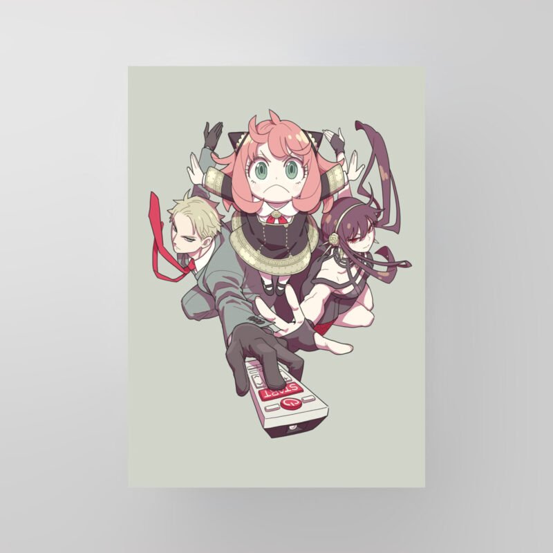 Spy x Family | Forger Family | Anime Art Poster